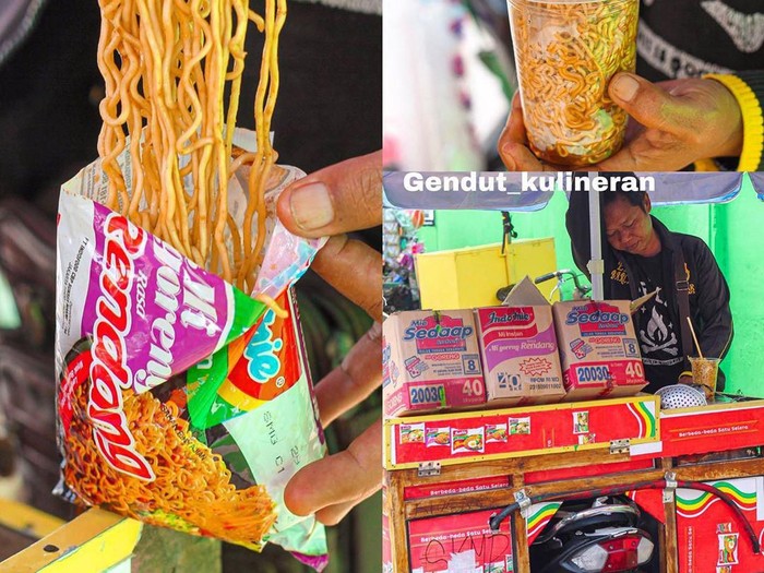 Jajanan Khas Sd Mie Instan Dalam Bungkus Seharga Rp 5 000 Saja