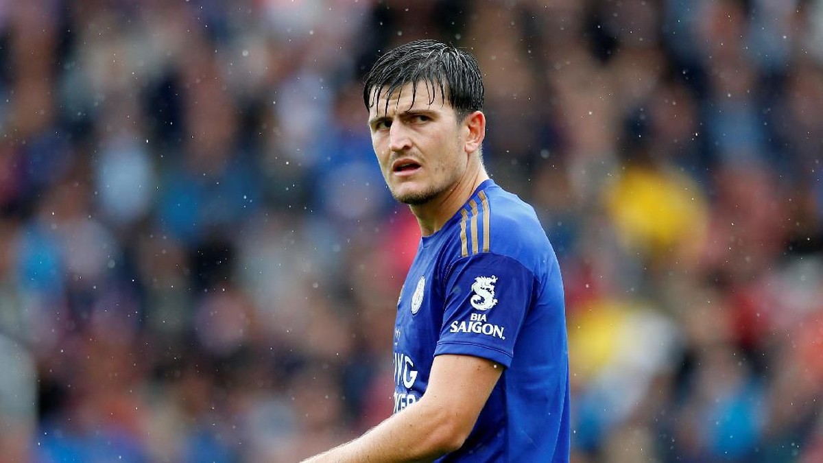 Harry Maguire akan memakai nomor punggung 5 di Manchester United (Foto: Action Images via Reuters/Ed Sykes)