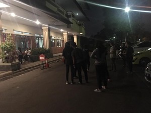 Gempa Banten, Warga di Hotel Padepokan Silat TMII Berlarian