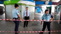 Pengamanan di kota Bangkok pun diperketat. Pasalnya, ibu kota Thailand tersebut kini tengah menjadi tuan rumah pertemuan tingkat tinggi menteri luar negeri ASEAN. Soe Zeya Tun/Reuters.