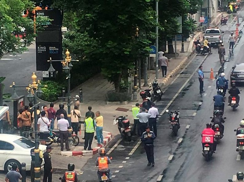 Rentetan Ledakan Bom Guncang Bangkok, Polisi: Total 6 Bom Meledak Rentetan Ledakan Bom Guncang Bangkok, Polisi: Total 6 Bom Meledak