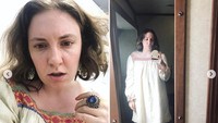 Duh, ada-ada aja ya tindakan Lena Dunham! Dok. Instagram/lenadunham