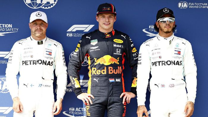 Max Verstappen mengungguli duo Mercedes di kualifikasi GP Hongaria. (Foto: Will Taylor-Medhurst/Getty Images) Max Verstappen mengungguli duo Mercedes di kualifikasi GP Hongaria. (Foto: Will Taylor-Medhurst/Getty Images)