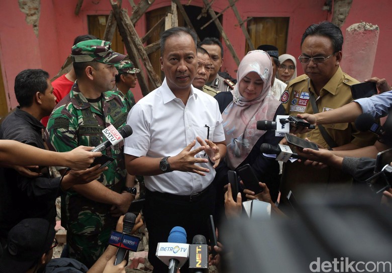 Kemensos akan Beri Rp 15 Juta Bagi Korban Gempa Banten yang Rumahnya Rusak