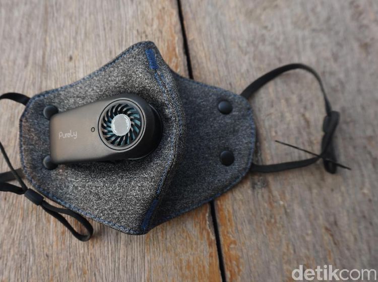 Ini Lho, Masker Exhaust Pakai Baterai yang Lagi Ngetren