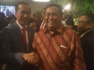 Poyuono Bertemu Jokowi di Kondangan, Ngaku Disapa Teman dari Solo