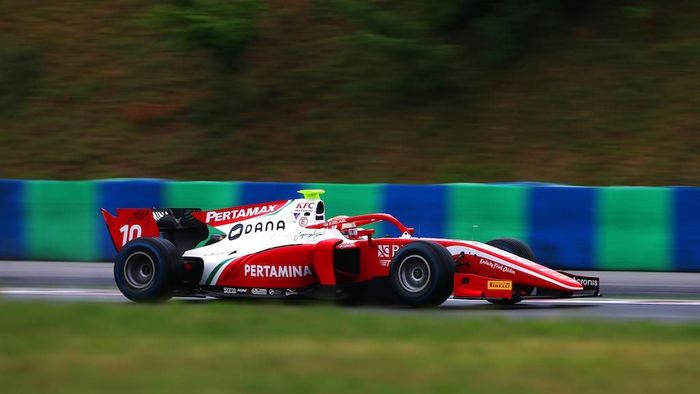 Sean Gelael start ke-16 di feature race F2 Hongaria (dok.Sean Gelael) Sean Gelael start ke-16 di feature race F2 Hongaria (dok.Sean Gelael)