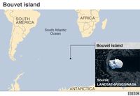 Lokasi Pulau Bouvet, jauh dari mana-mana dan tak berpenghuni (BBC)