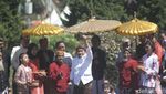 Potret Suasana Ruwat Anak Berambut Gembel Dieng