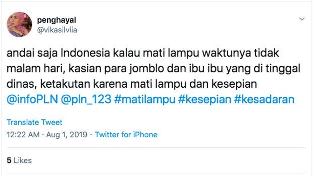 Listrik Padam Saat Akad Nikah, Netizen Curhat di Twitter