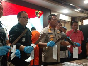 Polisi Tangkap 5 Pelaku Pembacokan Tawuran Antar Desa di Cirebon