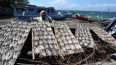 Melihat Emak-emak Tanjung Luar Lombok Mengolah Ikan Kerapu