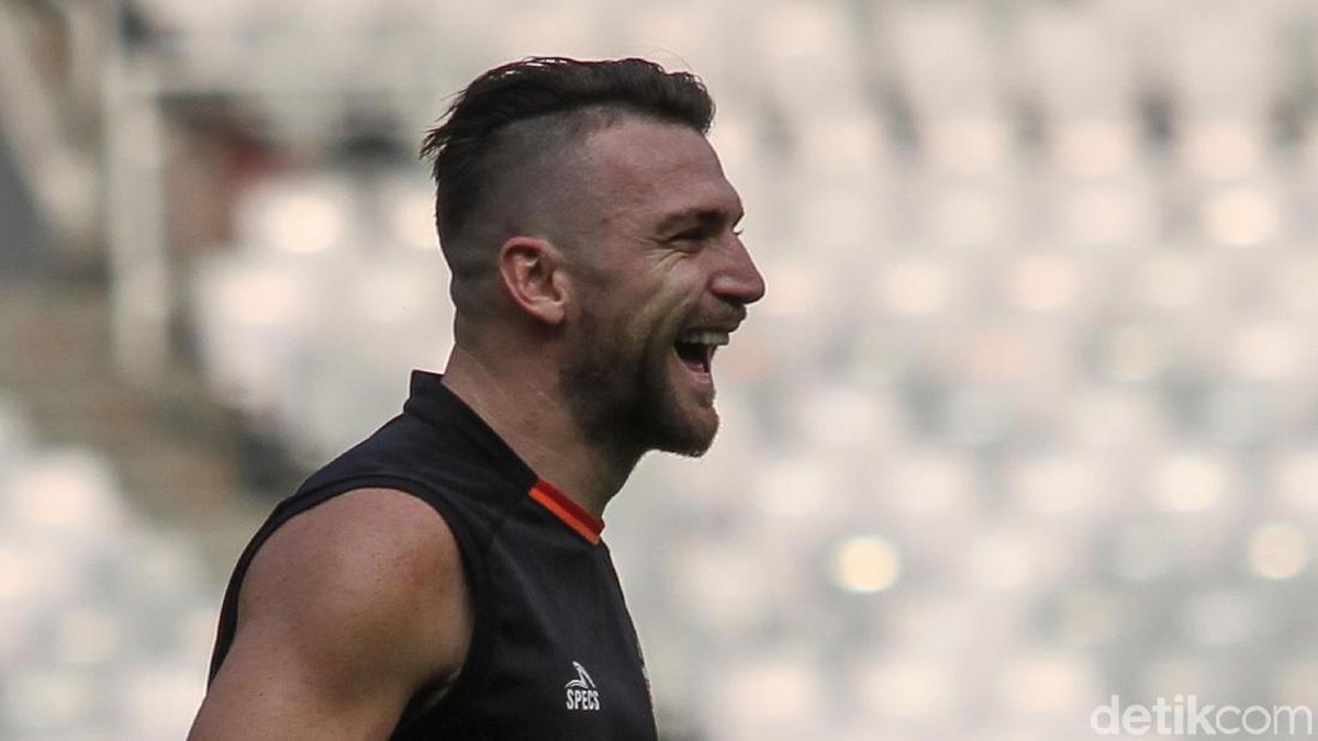 Marko Simic dikabarkan terlibat perselisihan dengan Bruno Matos (Rifkianto Nugroho/detikcom)