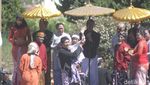 Potret Suasana Ruwat Anak Berambut Gembel Dieng