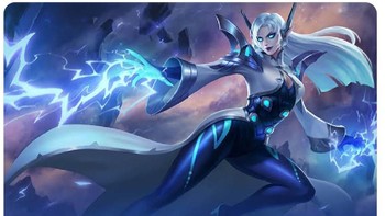 Karakater game Mobile Legend Mage si penyihir petir. (Foto: Twitter)