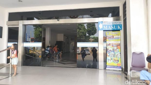 Kondisi RS PGI Cikini saat mati lampu pada Minggu (4/8/2019).