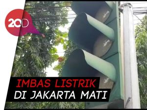 Hati-hati! Lampu Lalu Lintas di Jakarta Tak Berfungsi
