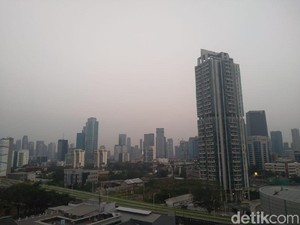 Data AirVisual Pagi Ini: Jakarta Kota Paling Berpolusi Kedua di Dunia