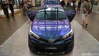 Begini penampakan salah satu modifikasi unit Yaris di Yaris Beats Corner.