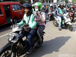 Order Taksi-Ojek Online Terimbas Imbauan Kerja dari Rumah