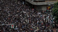 Pasalnya, aksi mogok itu dapat melumpuhkan perekonomian di sana. Tyrone Siu/Reuters.