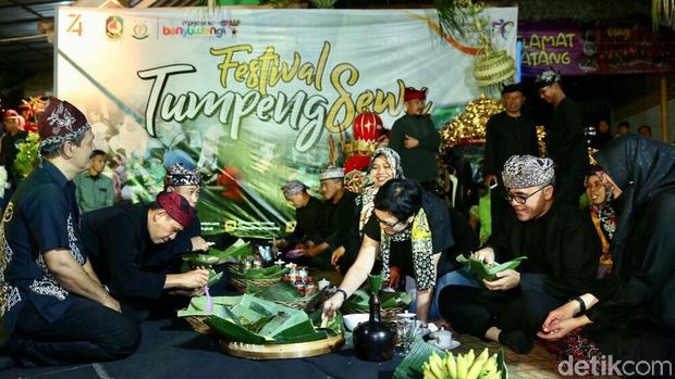 Tradisi Tumpeng Sewu Banyuwangi