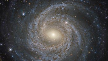 Memiliki nama resmi NGC 123, galaksi ini juga dikenal dengan sebutan Galaksi Spiral Agung. Foto: NASA