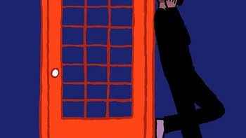 Telpon umum vs smartphone. Foto: Jean Jullien