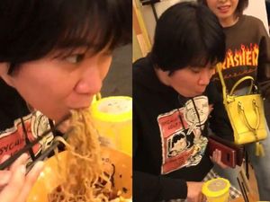 Tetap Makan Mie Saat Gempa, Orang Indonesia Memang Paling Santai