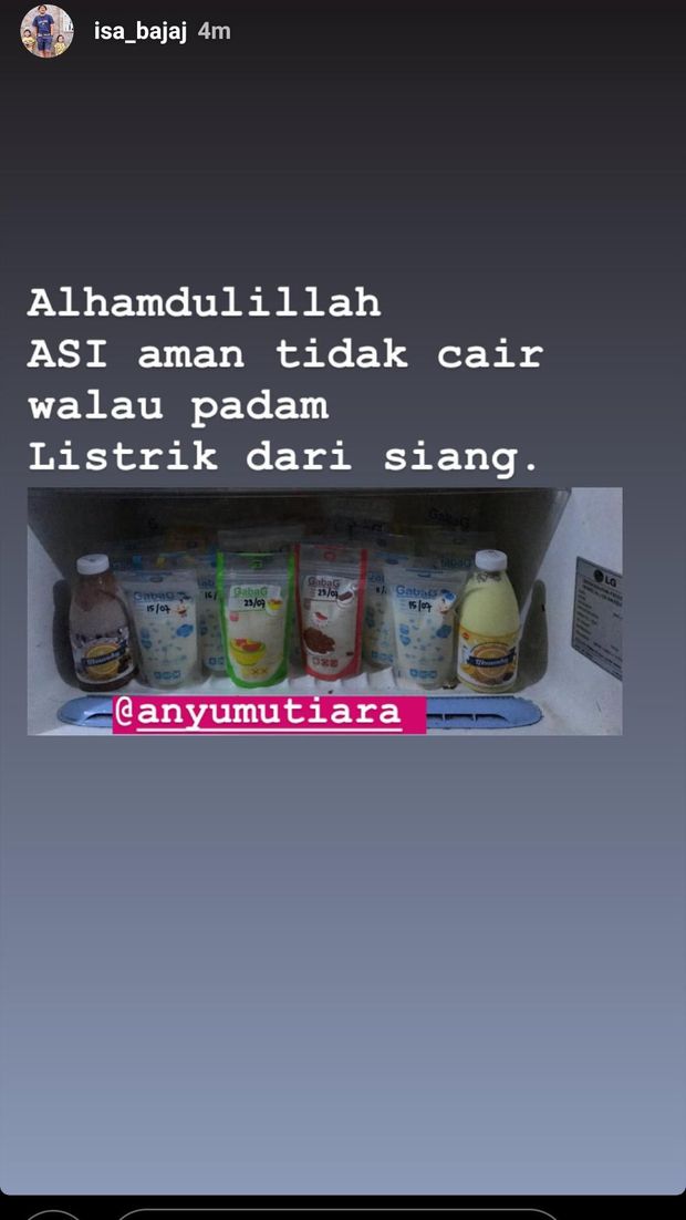 Nikmati Mati Lampu Massal, Isa 'Bajaj' Kembali Pakai Ublik