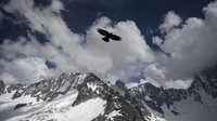 Tim spesialis gunung di Universitas Savoie Mont Blanc menilai jadwal pendakian yang optimal ada di musim semi dan musim gugur. (AFP Photo/Marco Betorello)