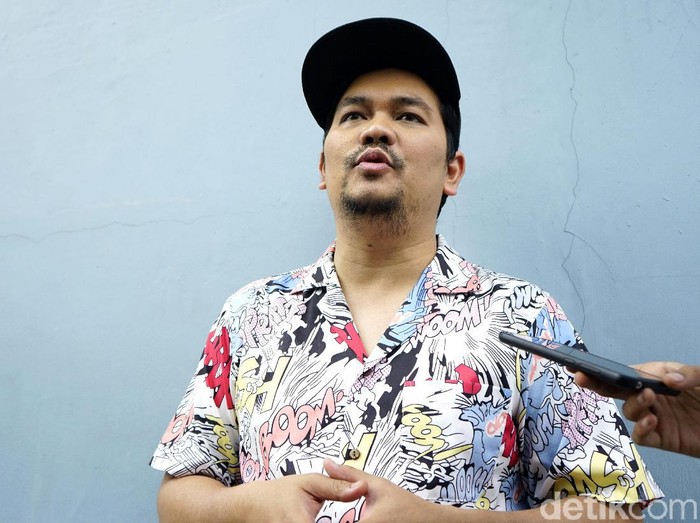 Indra Bekti saat ditemui di studio Trans TV.