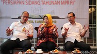 Acara ini membahas berbagai kendala dan mencari jalan keluar dalam peliputan media dalam sidang tahunan MPR.