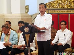 Jokowi Pimpin Sidang Kabinet Paripurna Bahas RAPBN 2020