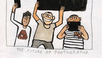 Fotografi jaman now. Foto: Jean Jullien