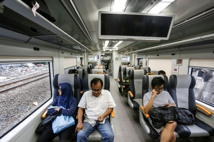 Perjalanan KA Bandara Soekarno-Hatta Telah Normal Kembali