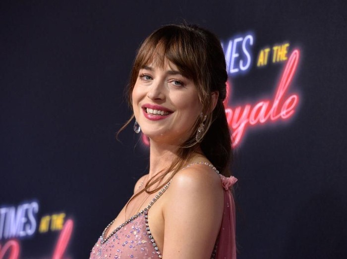 HOLLYWOOD, CALIFORNIA - AUGUST 01:  Dakota Johnson attends the LA Special Screening Of Roadside Attractions The Peanut Butter Falcon at ArcLight Hollywood on August 01, 2019 in Hollywood, California. (Photo by Jon Kopaloff/Getty Images,)