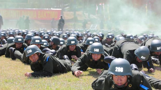 Perkuat Soliditas, Taruna Akademi TNI-Akpol Diksar Bareng 3 Bulan