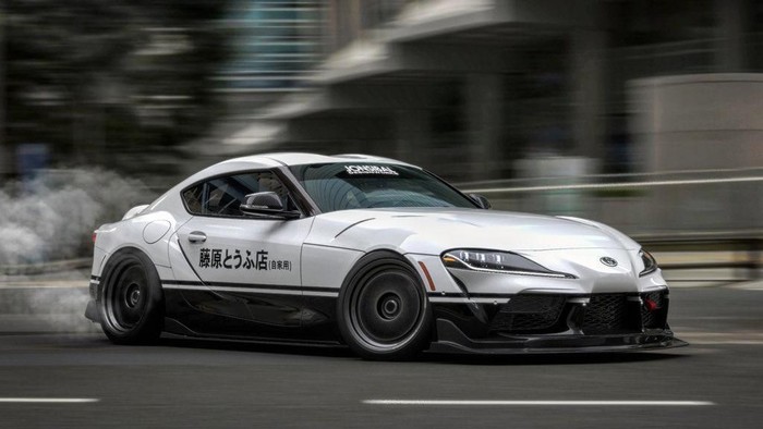 Toyota supra initial d