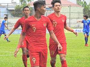 Piala AFF U-18: Indonesia Gilas Filipina 7-1