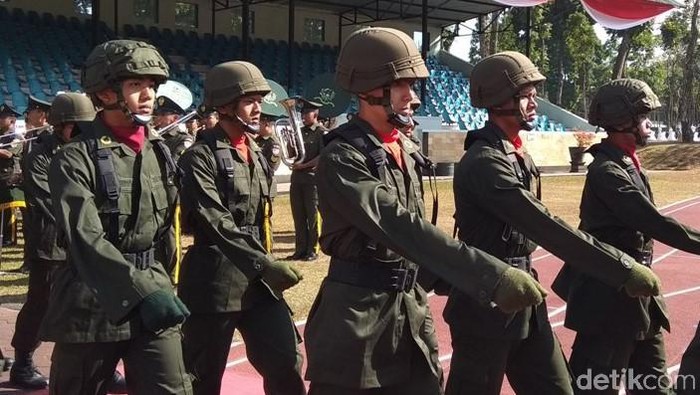 Pembukaan Pendidikan Dasar Integrasi Kemitraan Akademi TNI dan Akpol Tahun 2019 di Akmil Magelang olrh Danjen Akademi TNI, (6/8/2019).