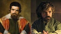 Peter Dinklage ternyata memiliki wajah yang mirip dengan Sebastian de Morra, yang merupakan bawahan dari Phillip IV. Dok. Ist