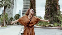 Saat di liburan ke Singapura. (cita_citata/Instagram)
