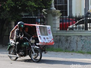 Tetap Memacu Bentor saat Zaman Makin Modern