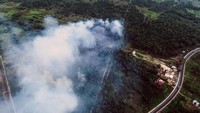 BPBD Sumsel mencatat per awal Agustus, Ogan Ilir menjadi kabupaten dengan wilayah kebakaran lahan terluas yaitu seluas 121,5 hektare dari enam wilayah rawan kebakaran lahan dan hutan di Sumsel. ANTARA FOTO/Mushaful Imam.