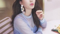 Menjadi personel TWICE sejak 2015, Jihyo memiliki banyak penggemar. Ia disebut-sebut telah menjalani trainee 10 tahun sebelum debut bersama TWICE. Foto: Instagram globaljihyo