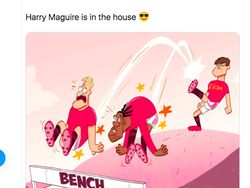 Meme Kocak Kesedihan Phil Jones Disingkirkan Harry Maguire