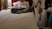 Mbah Moen menyampaikan pesan agar Baidowi turut menjaga persatuan bangsa dan juga PPP. Foto: Achmad Baidowi/PPP/detikcom