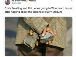 Meme Kocak Kesedihan Phil Jones Disingkirkan Harry Maguire