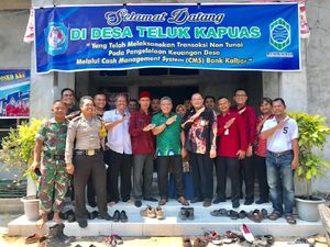 Transparansi, 28 Desa di Kubu Raya Kalbar Kelola Keuangan Nontunai